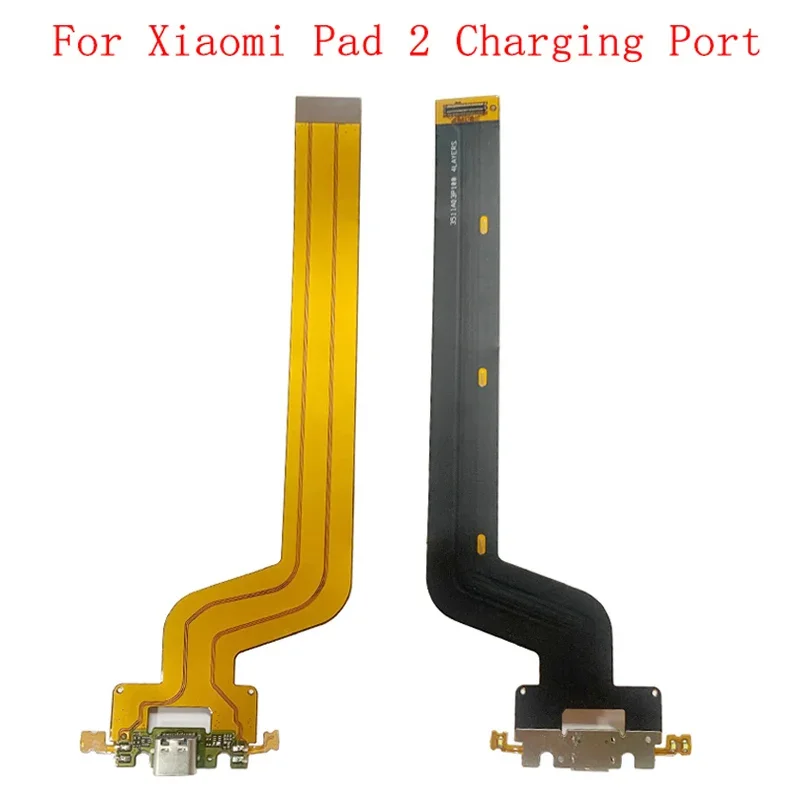 USB Charging Port Connector Flex Cable Ribbon For Xiaomi Mi Pad 1 2 3 Charging Connector Flex Cable Replacement Parts