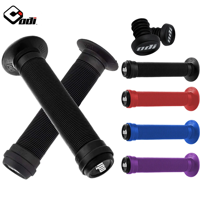 

ODI MTB Bicycle Handlebar Grips Soft Silicone Handle Cover Downhill BMX Street Climbing Bike Balance Bike Extreme Cycling Grip