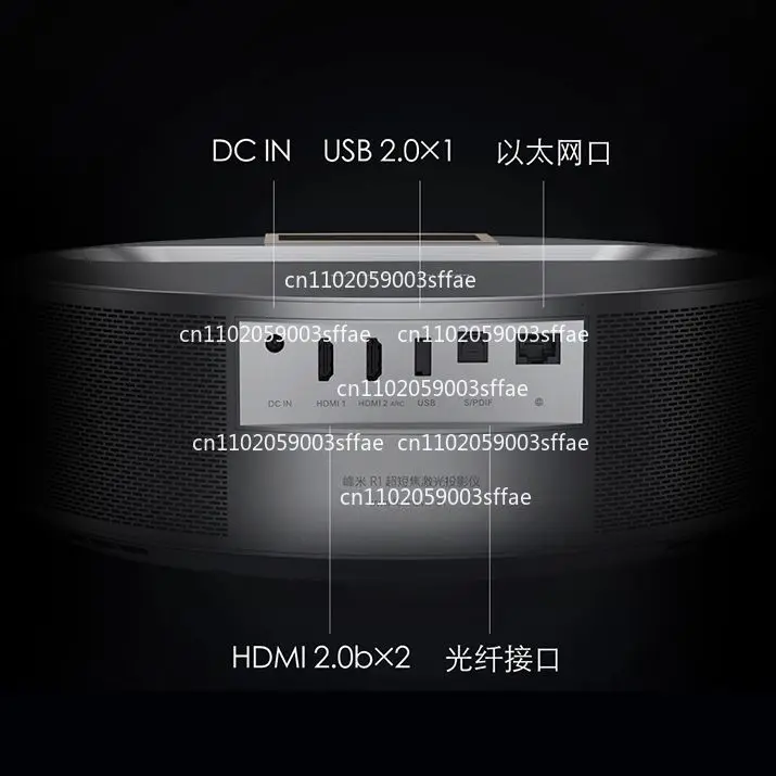 Short Throw Projection TV Beamer Formovie Fengmi U5000 Laser Projector 1700ANSI Lumen Full HD MEMC HDR10 Home Theater Ultra view 6