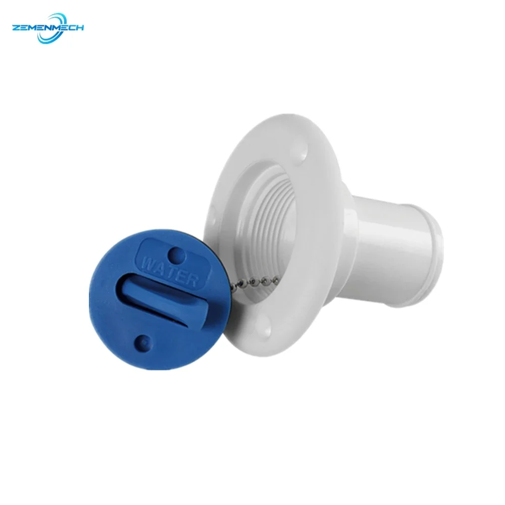 Boat Accessories Nylon Plastic UV Stabilized Marine Deck Filler of WATER 38mm Socket Motorhome Yacht Caravans Camper Vans Truck