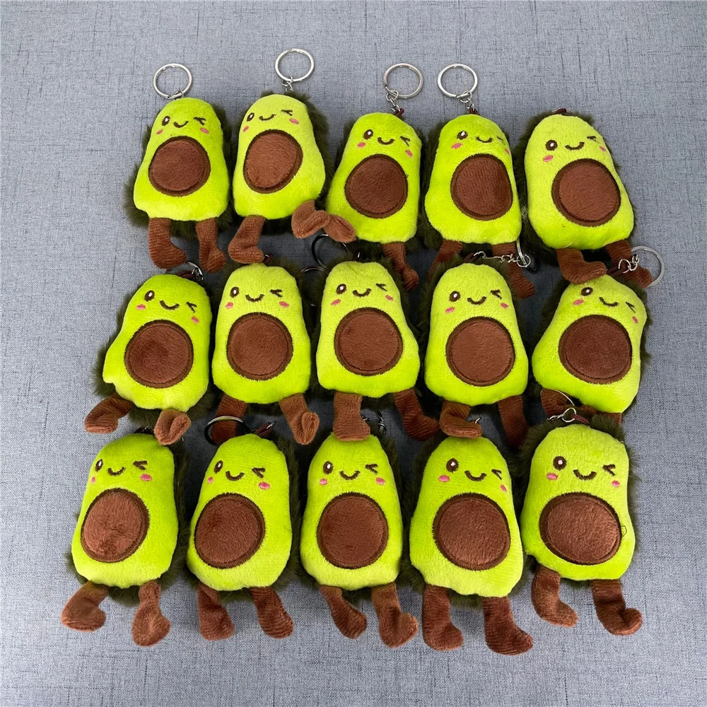 CUTE 15PCS/LOT New Small 8CM Fruit Toy , Keychain Plush DOLL TOY ; Gift Accessories Plush Toy