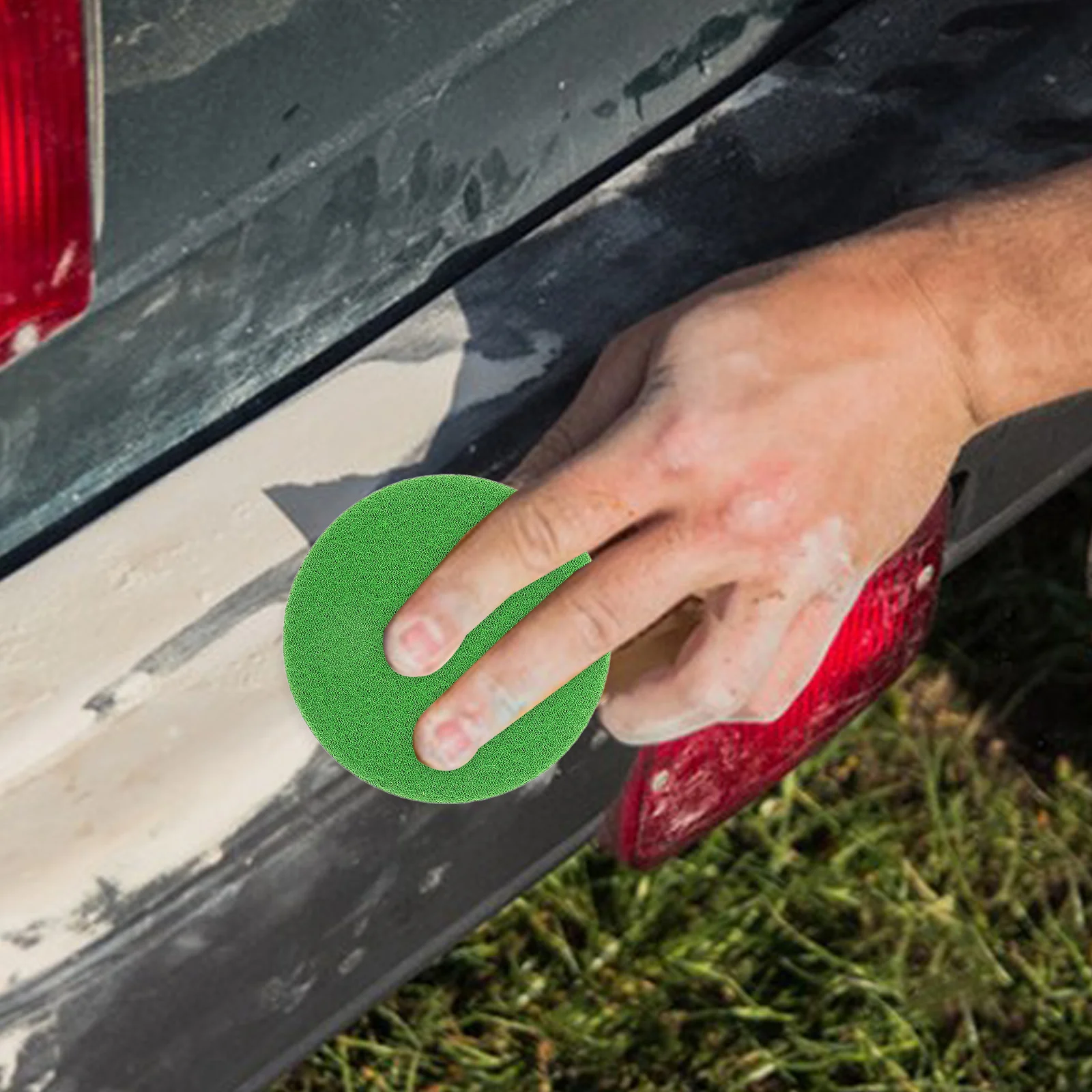 5Pcs Glass Scratch Repair Polishing Pads Automotive Polishing Kit Car Windshield Scratch Remover Sanding Discs Glass Restoration