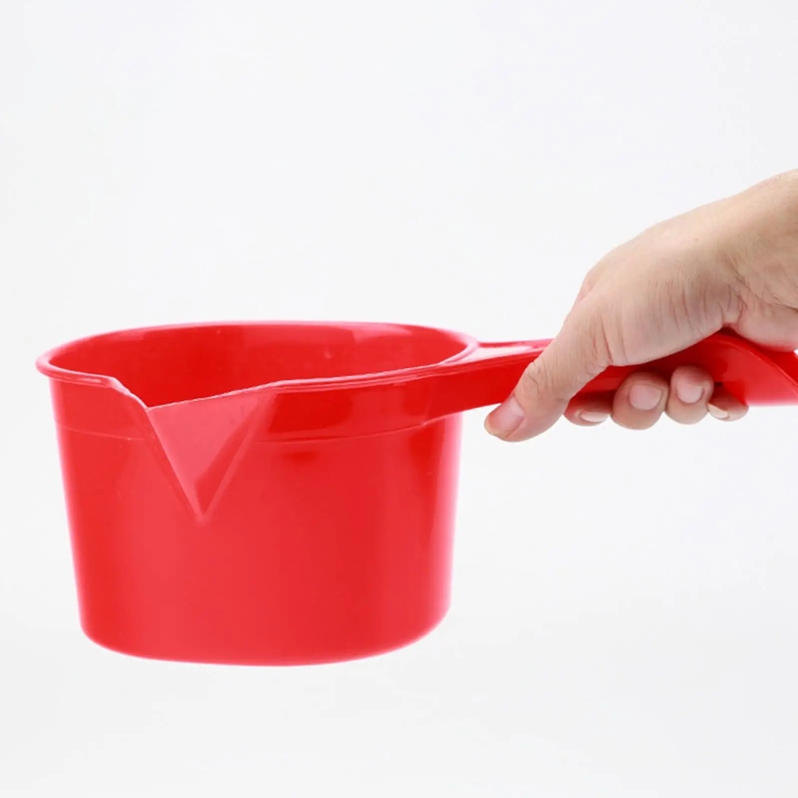 

Ceramic Slurry Ladle with Spout Convenient with Thickened Handle Water Ladle Water Dipper for Plant Watering Ceramics Bathing