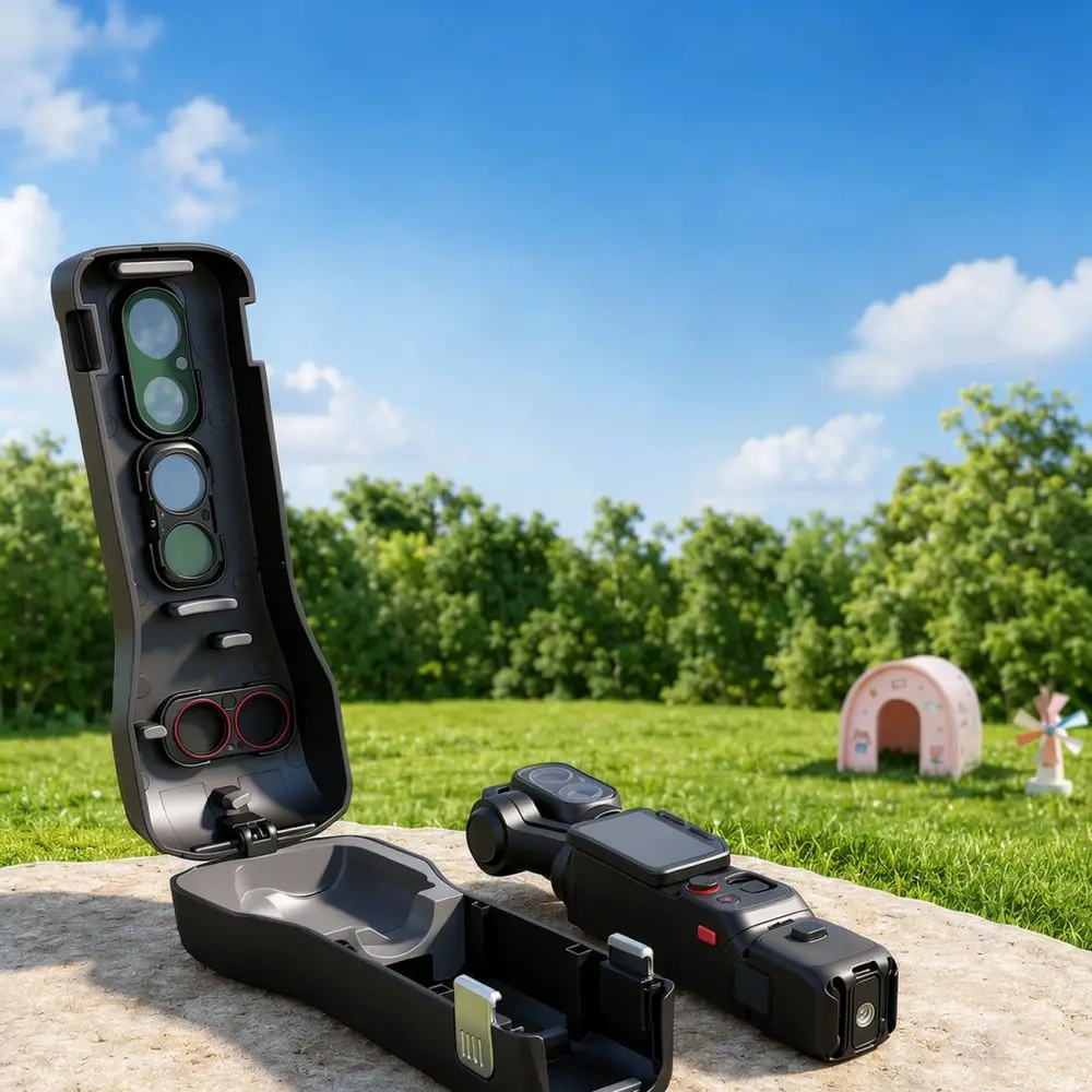insta360-luna-ultra用、傷防止ケース。半保護タイプで軽量、耐久性に優れたカメラ用スキン。アクションカメラ用アクセサリー。