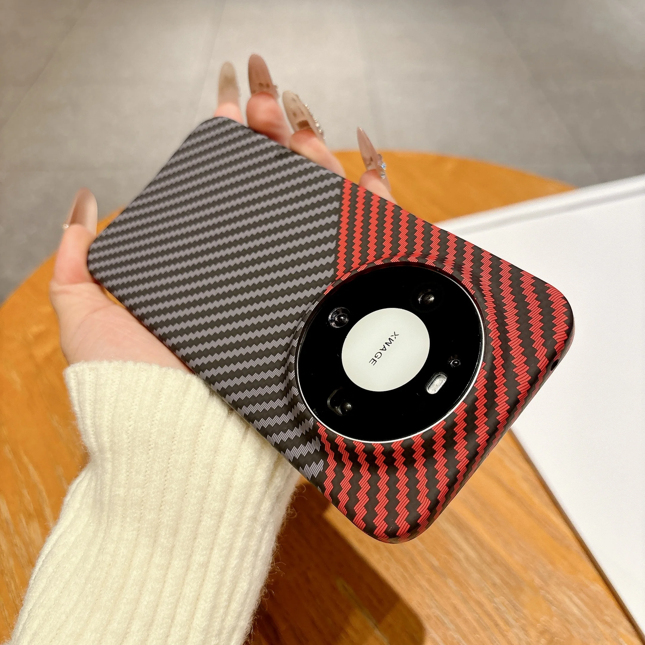 Kevlar Aramid Carbon Fiber Hülle für Huawei Mate 80 Pro Max Magsafe Luxus-Cover für Pura 70 80 90 Magnetische ultradünne Hülle