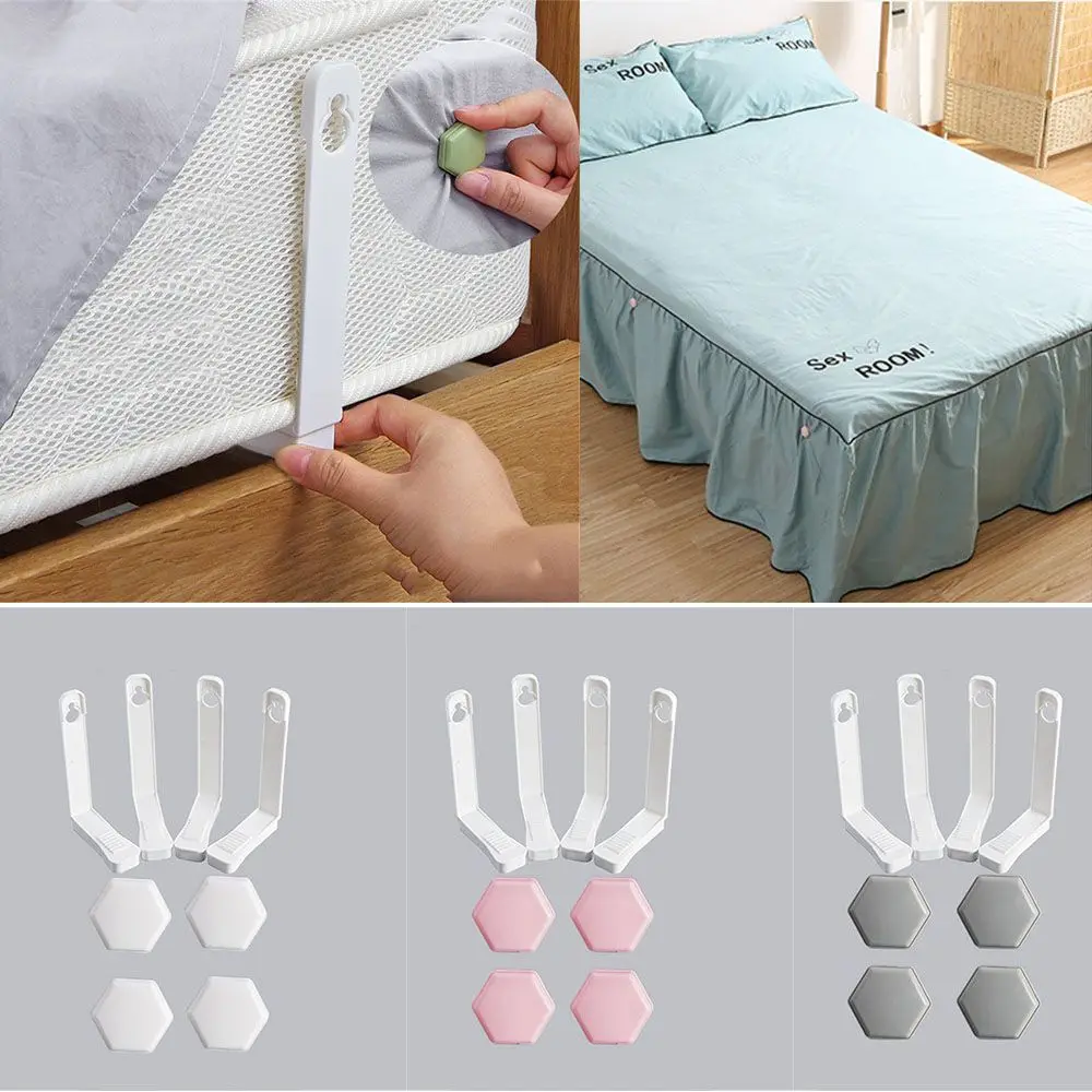 

Seamless Needle-free Gripper Mattress Holders Angle Fixed Buckle Non-slip Fixing Clips Bed Sheet Clip Sheet Buckle Quilt Covers