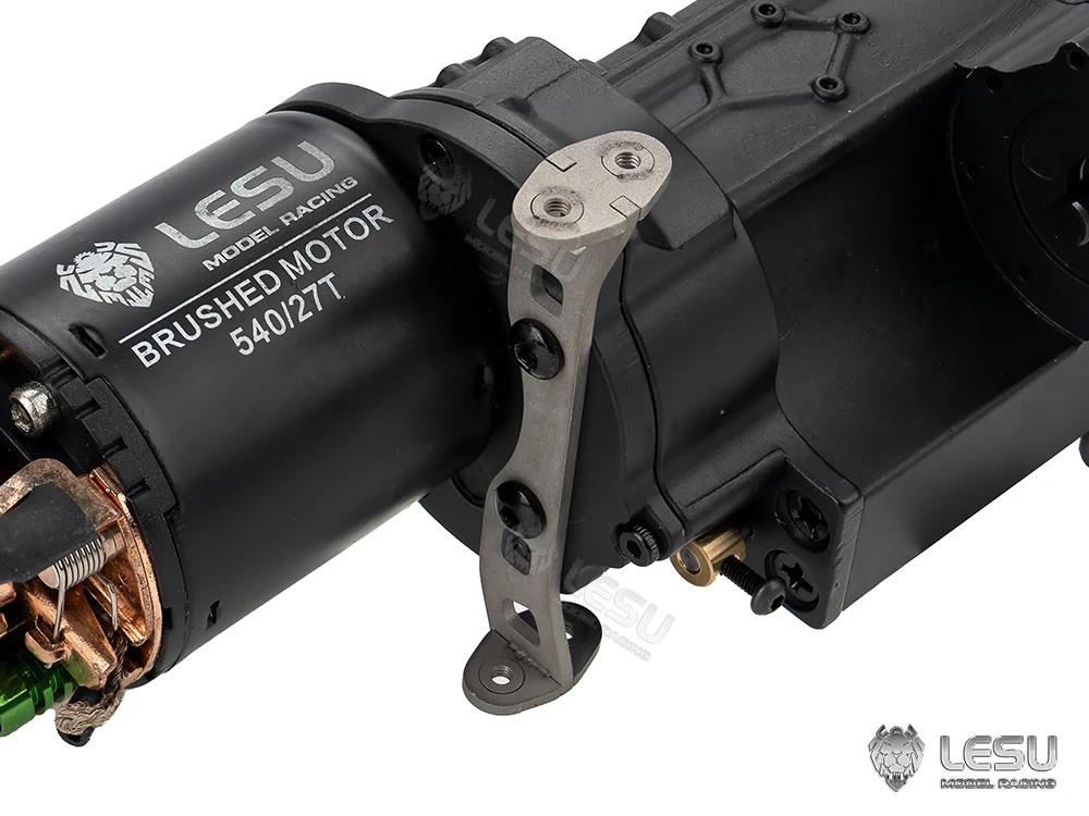 LESU 1/10 Vollmetall-Spielzeugmodell RAVE-UM406 RA-D0013 Zweiganggetriebe – Detail 10