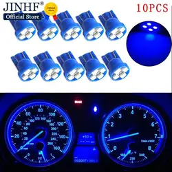 10pcs T10 led car dashboard light instrument automobile door Wedge Gauge reading lamp bulb 12V cob smd Car Styling white red