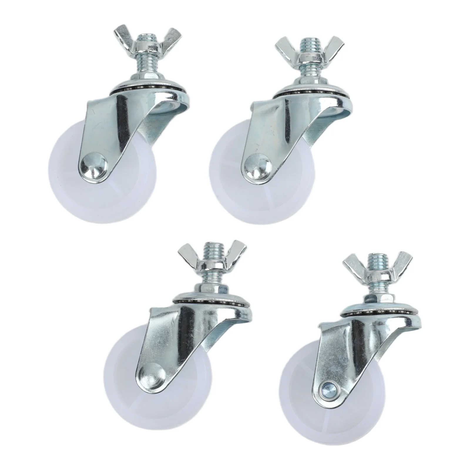 4 Pcs Casters Compatible with For Electric Oil Heaters Featuring 8mm Screw Diameter for Smooth Movement and Reliable Stability