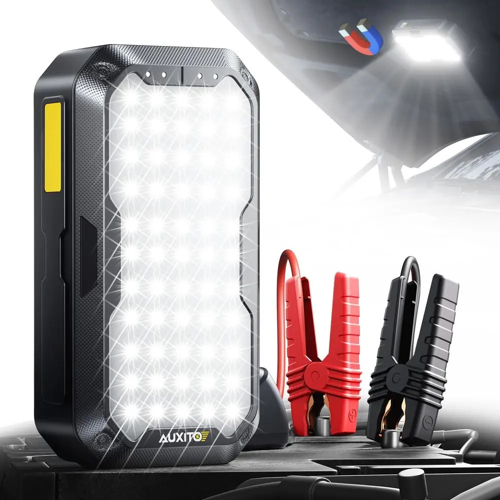 4000A Portable Car Jump Starter with LED Light
