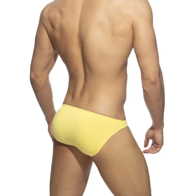 Cotton Bikini Briefs Soft Men's Sexy U Convex Underwear Sports Man Triangle Pouch Underpants Elastic Breathable Трусы Мужские