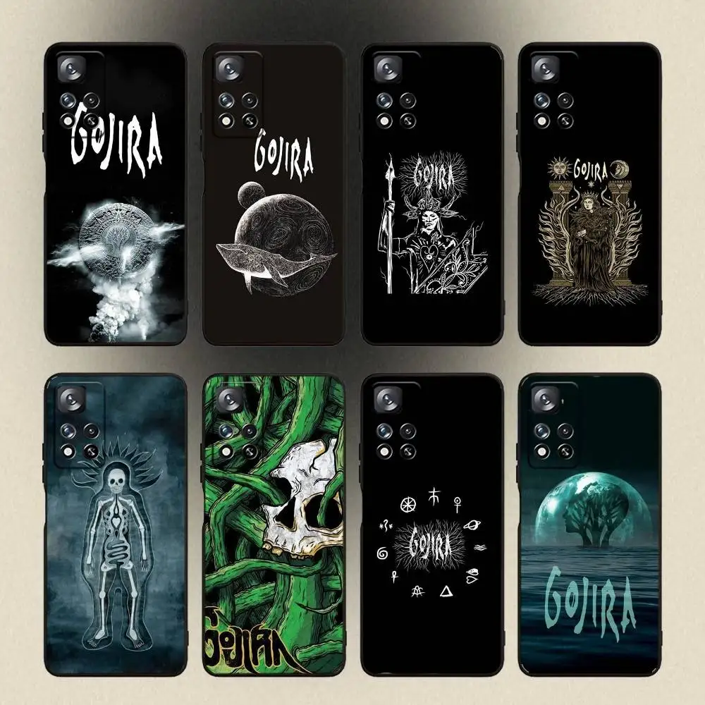 

Band G-GojiraS Mea Culpa Phone Case For Samsung Galaxy A 91,80,73,72,53,52,51,22,5G,Plus,J,Note Soft Black Cover