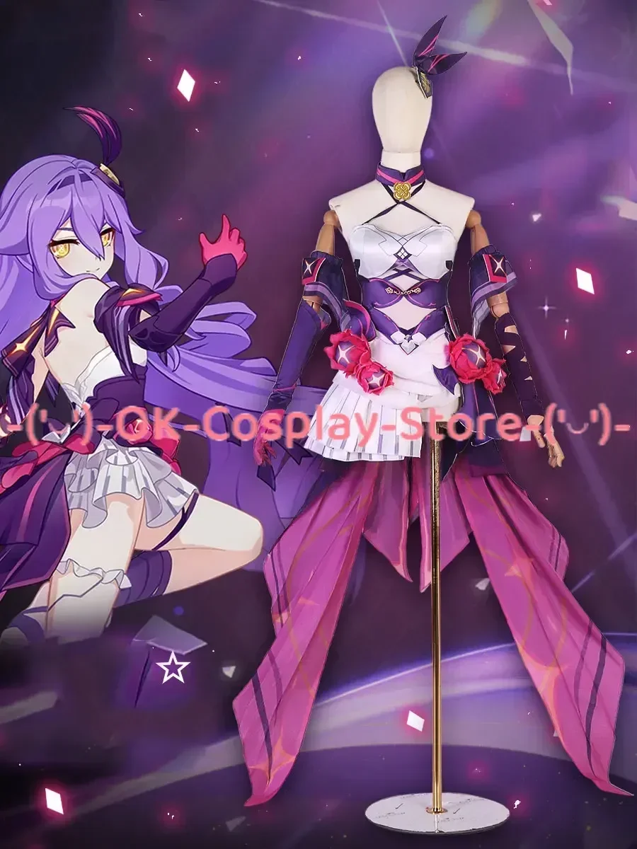 Game Honkai Impact 3 Sirin Cosplay Costume Women Cute Party Dress Suit Halloween Carnival Uniforms Anime Clothing Custom Made