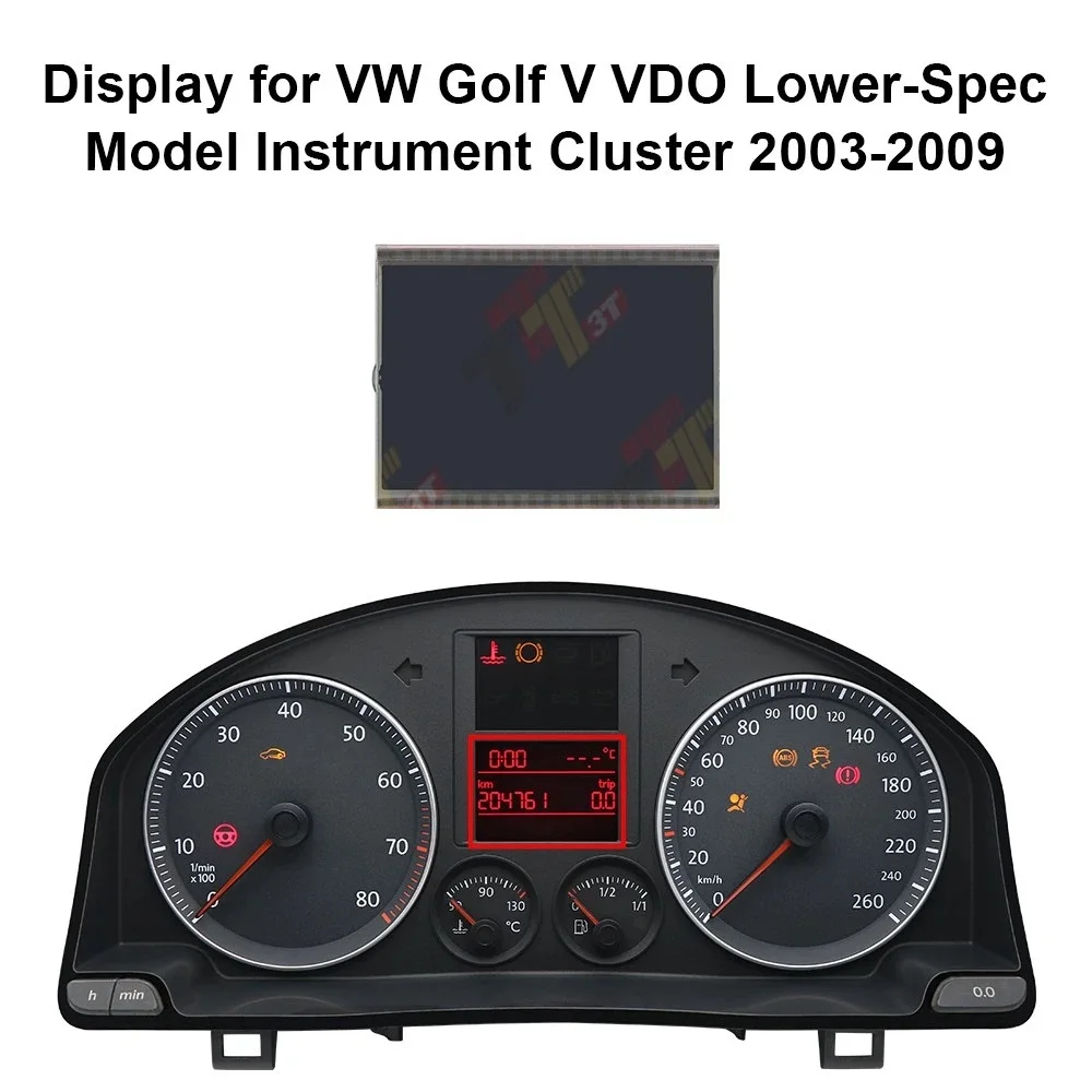 

ЖК-дисплей для нижней модели приборов VW Golf Passat и Skoda VDO