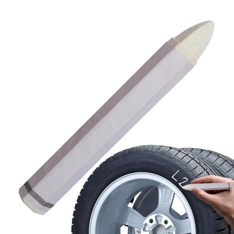 Tire Chalk Paint Stick Crayon Crayon Tire Car Marker Anti-Scratch Removal Paint Pen Waterproof Vehicles Paint Markers For For