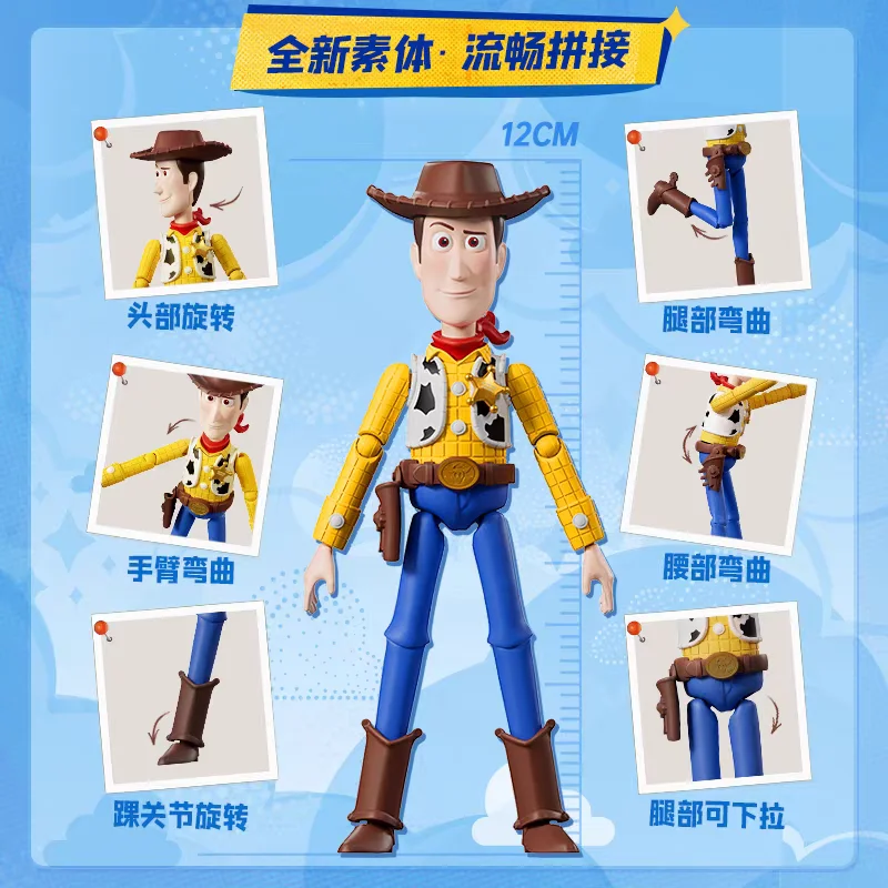 

Blokees Building Blocks Toy Story Elite Edition Wave 1 Woody Buzz Lightyear Jessie Assembled Figure Collectible Toy