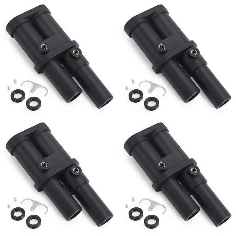 Best-Selling 4X Remote Jump Start Plug Terminal For Hella 8JA 177 305-101 For Cranes, Forklifts, Agricultural Machinery