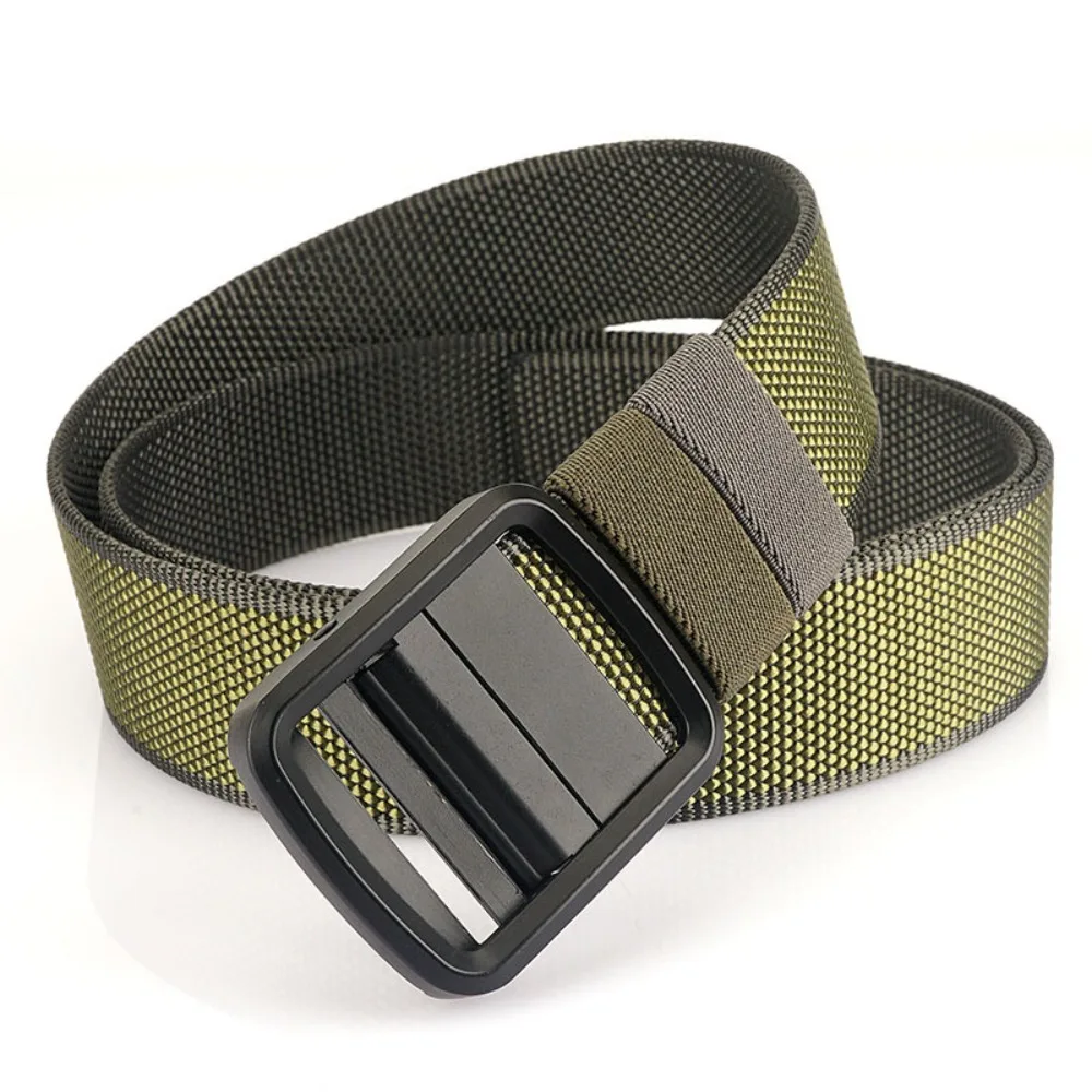 

Practical Nylon Men Belt Soft Classic Adjustable Web Belt Comfortable No Hole Design Ratchet Belts Casual Occasions