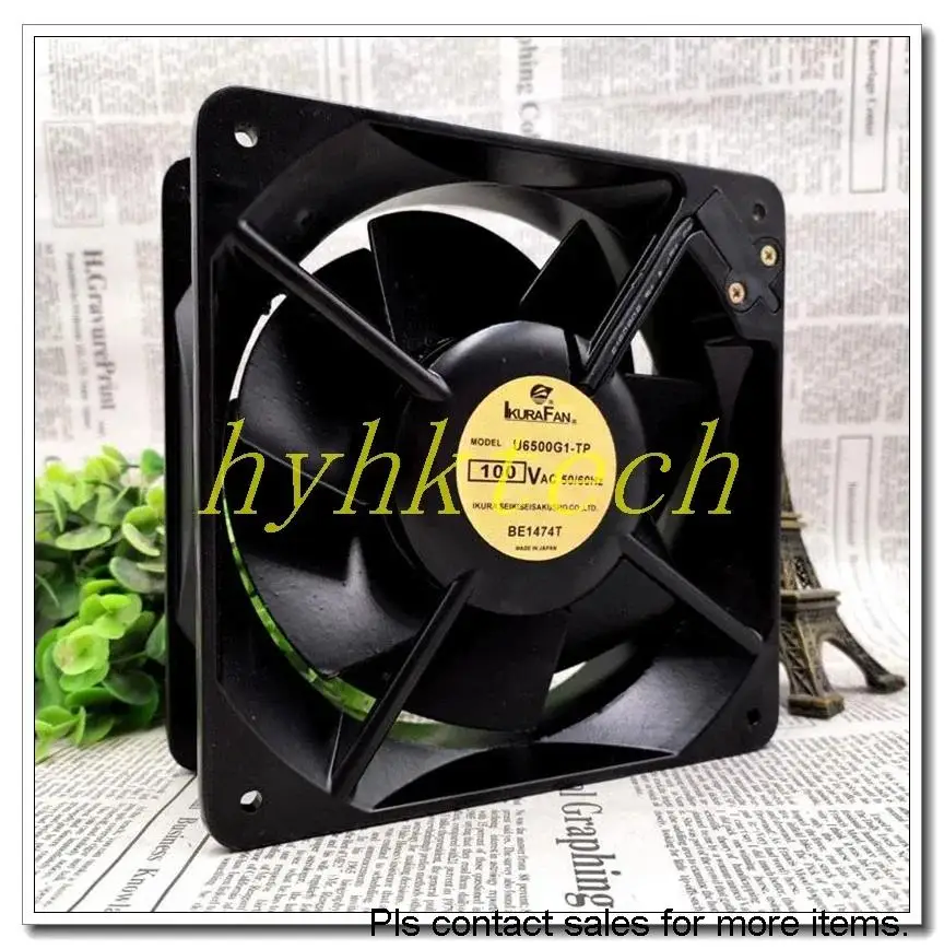 U6500G1-TP 100 В переменного тока 16055 высокотемпературный вентилятор, 100% протестирован перед отправкой