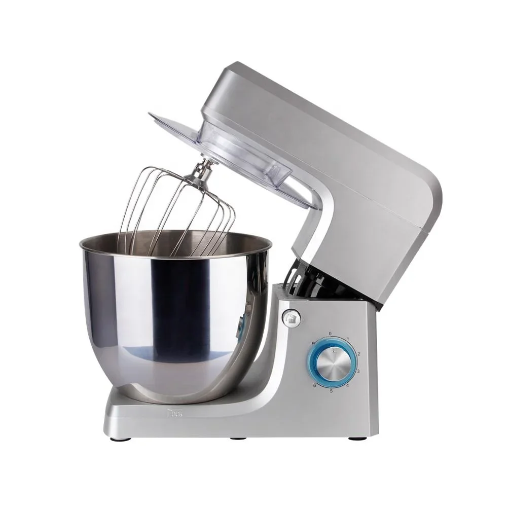 1500W Heavy Duty 6 Speed Powerful Stand Mixer, Professional Food Mixer with Dough Mixer, Multifunction High Quality Food Mixer.