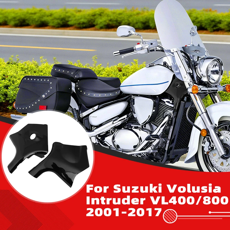 

Motorcycle Accessories For Suzuki Boulevard C50 M50 VL400 VL800 2001-2017 Black Cowl Wire Covers Side Frame Guard Neck Cover