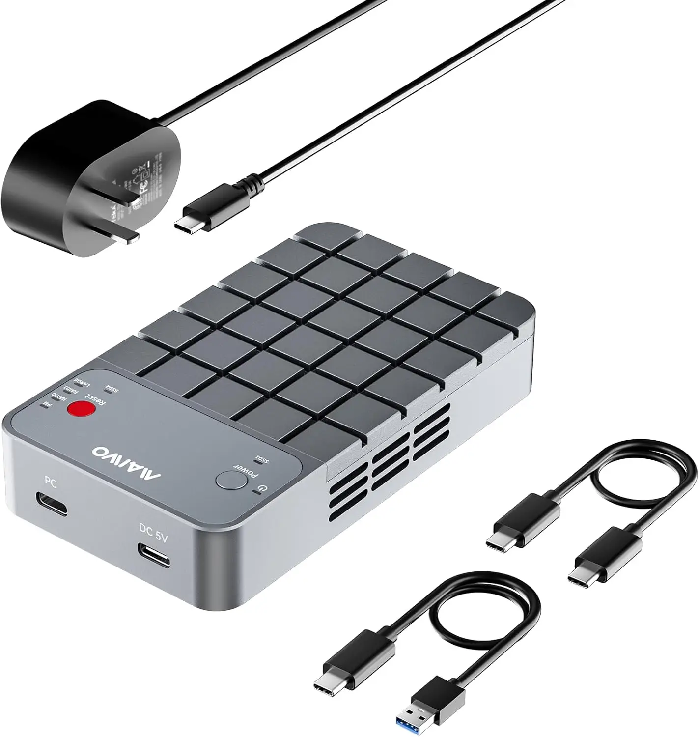 MAIWO RAID NVMe Enclosure USB3.2 GEN2x2 20Gbps