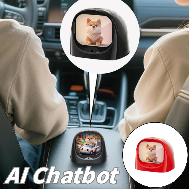 

Interactive Chatbot For Road Trips Interactive Digital Pet With Animated Screen Display Cute Car AI Chatbot Companion