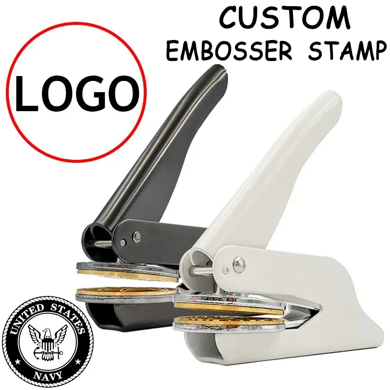 

Персонализированный штамп-эмбоссер с логотипом для книг, бумаги, свадебных конвертов, выпускных и подарков на День святого Валентина