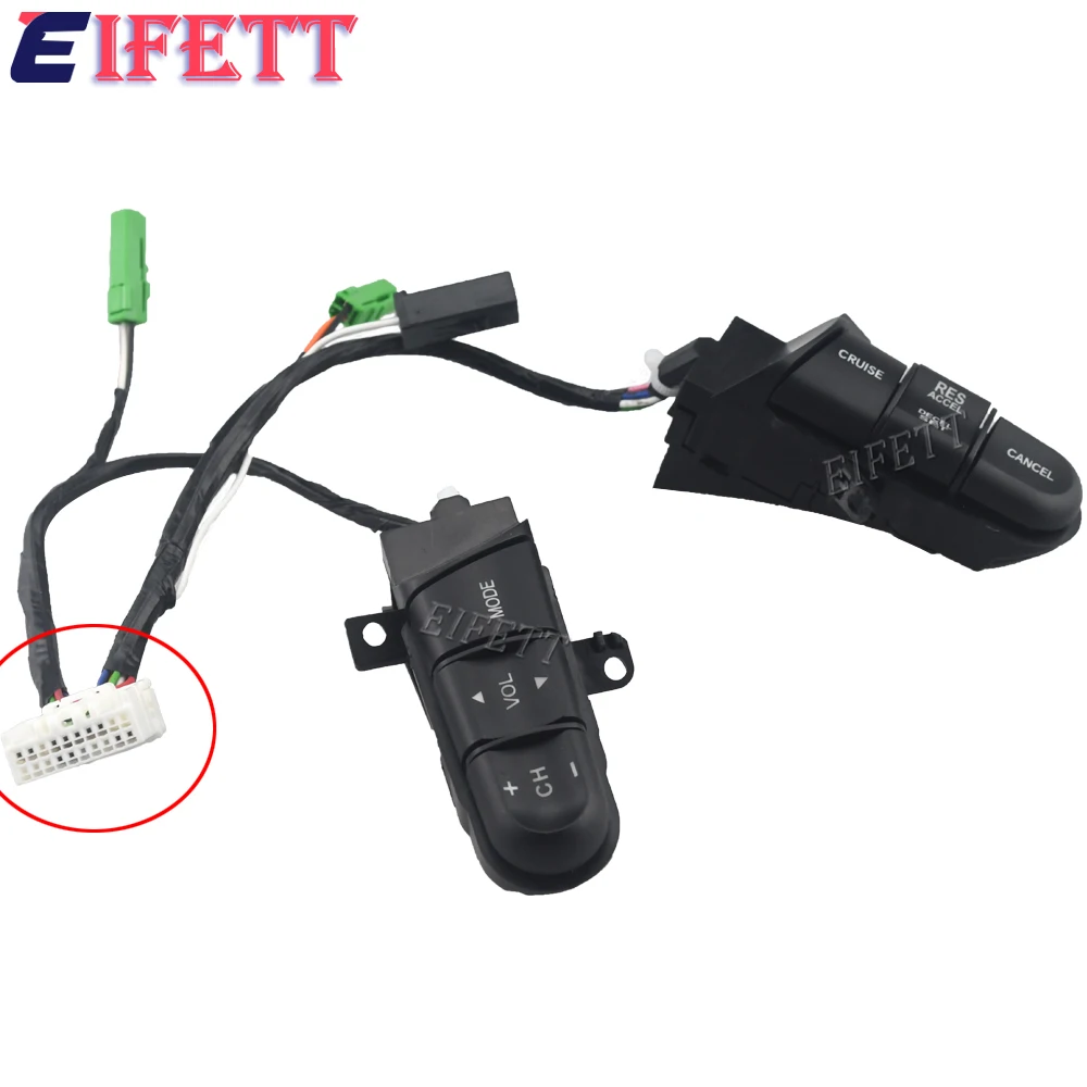 For Honda Civic 2006 2007 2008 2009 2010 2011 Cruise Switch 36770-SNA-A12 36770SNAA12 Steering Wheel Audio Control Switch