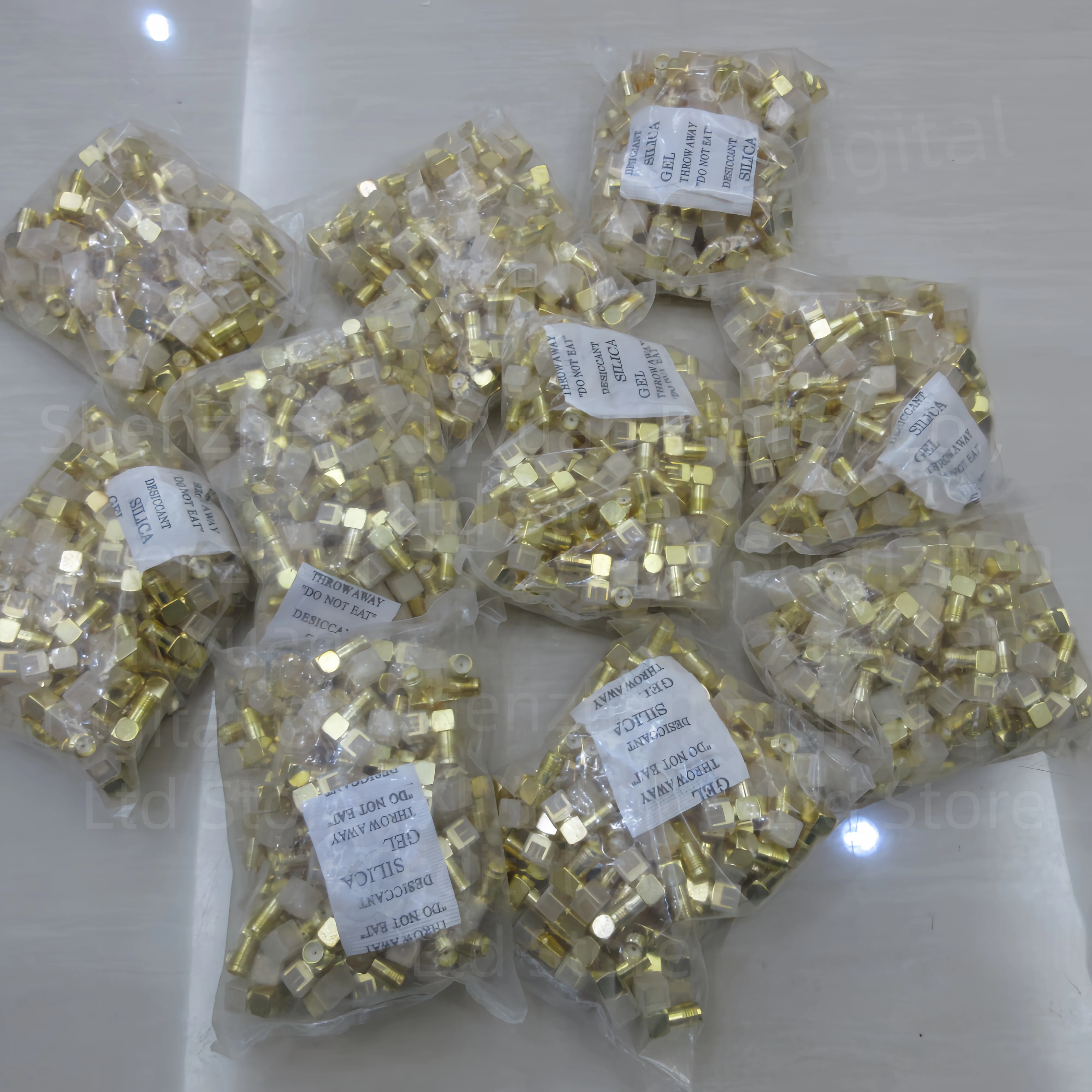 10pcs-KH-SMA-K513-G 90 degree angled gold-plated RF coaxial connector