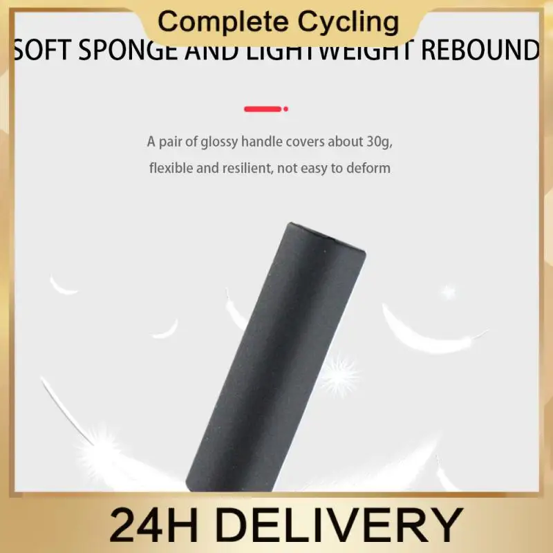 Foam Handle Pvc Handle Block High Strength Sponge Grip Bike Grips Grip High Density Light Weight Single Lock Grip