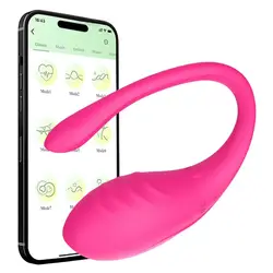 Drahtloser Bluetooth-Vibrator für Frauen, tragbar, G-Punkt-App, Fernbedienung, Klitoris, Vagina, Massagegerät, Höschen, Sexspielzeug für Frauen und Erwachsene