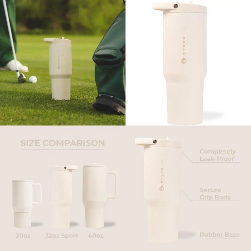 

Термокружка из нержавеющей стали с вакуумной изоляцией, 32 унции, с герметичной крышкой, эргономичным захватом, подходит для мытья в посудомоечной машине, идеально подходит для активного отдыха и спортзала.