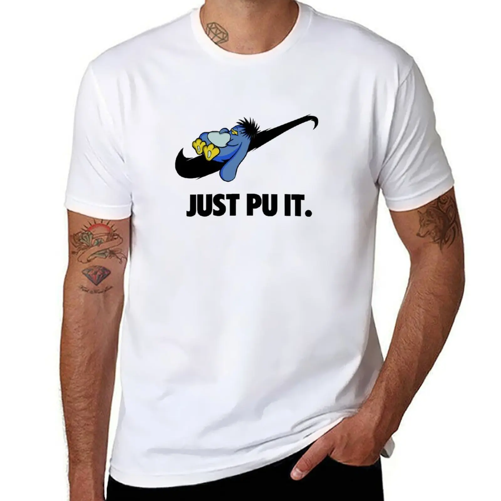 

Pu It T-Shirt men t shirt cotton 100% cotton tshirt 100% T-Shirt