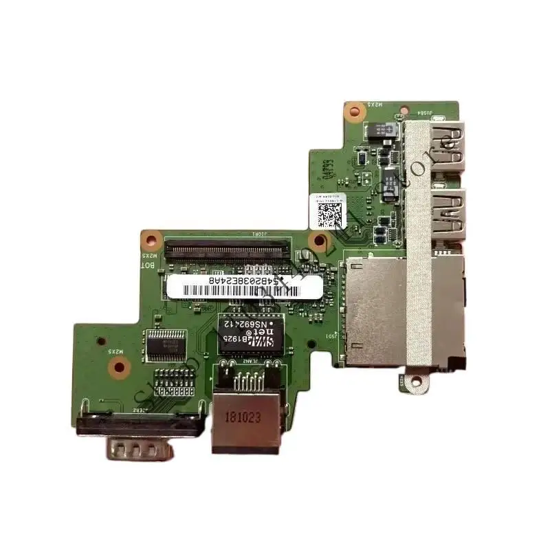 Nowość dla Dell Latitude 14 Rugged Extreme 7414 E7414 USB SD Card RJ45 IO Board ++