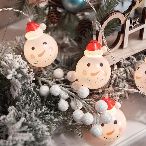 Deep Dreams Snowman Christmas Tree LED Light 10LU