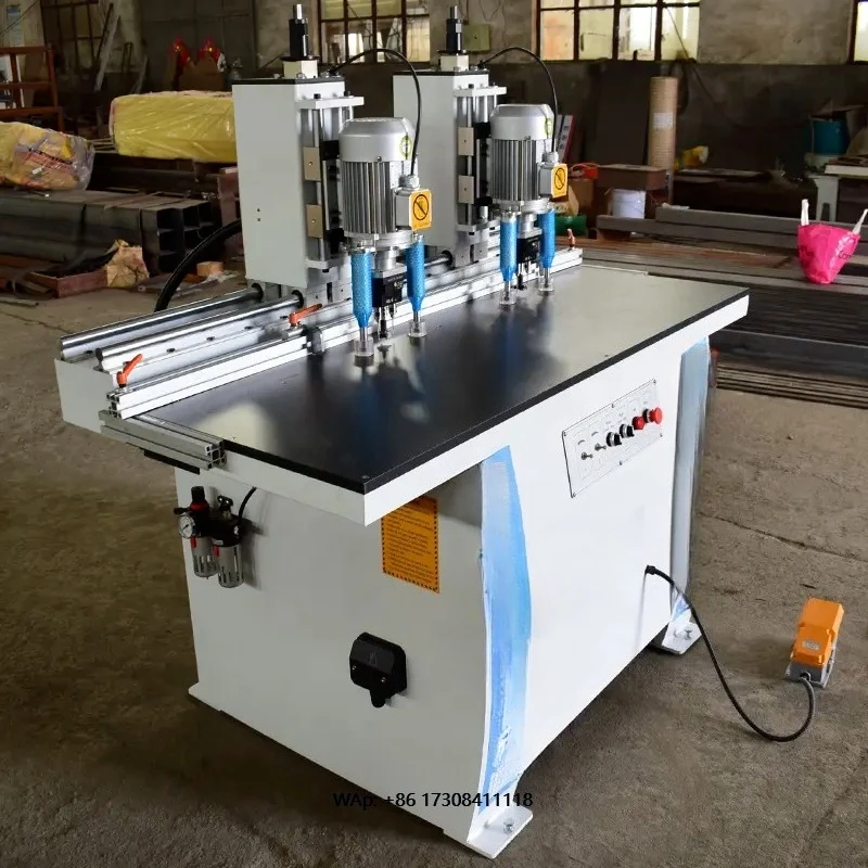 3 Heads Vertical Hinge Boring Machine Woodworking Hinge Drilling Machine for Wood Cabinet Furniture