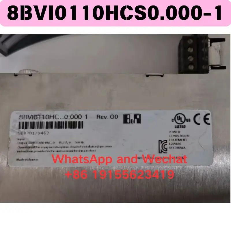 Used 8BVI0110HCS0.000-1 Driver Functional test OK Quick delivery