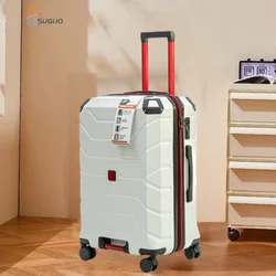 Large Size Luggage Multi-Function Trolley Case Mute Universal Wheel Business Combination Lock Travel  suit case set 3 piece