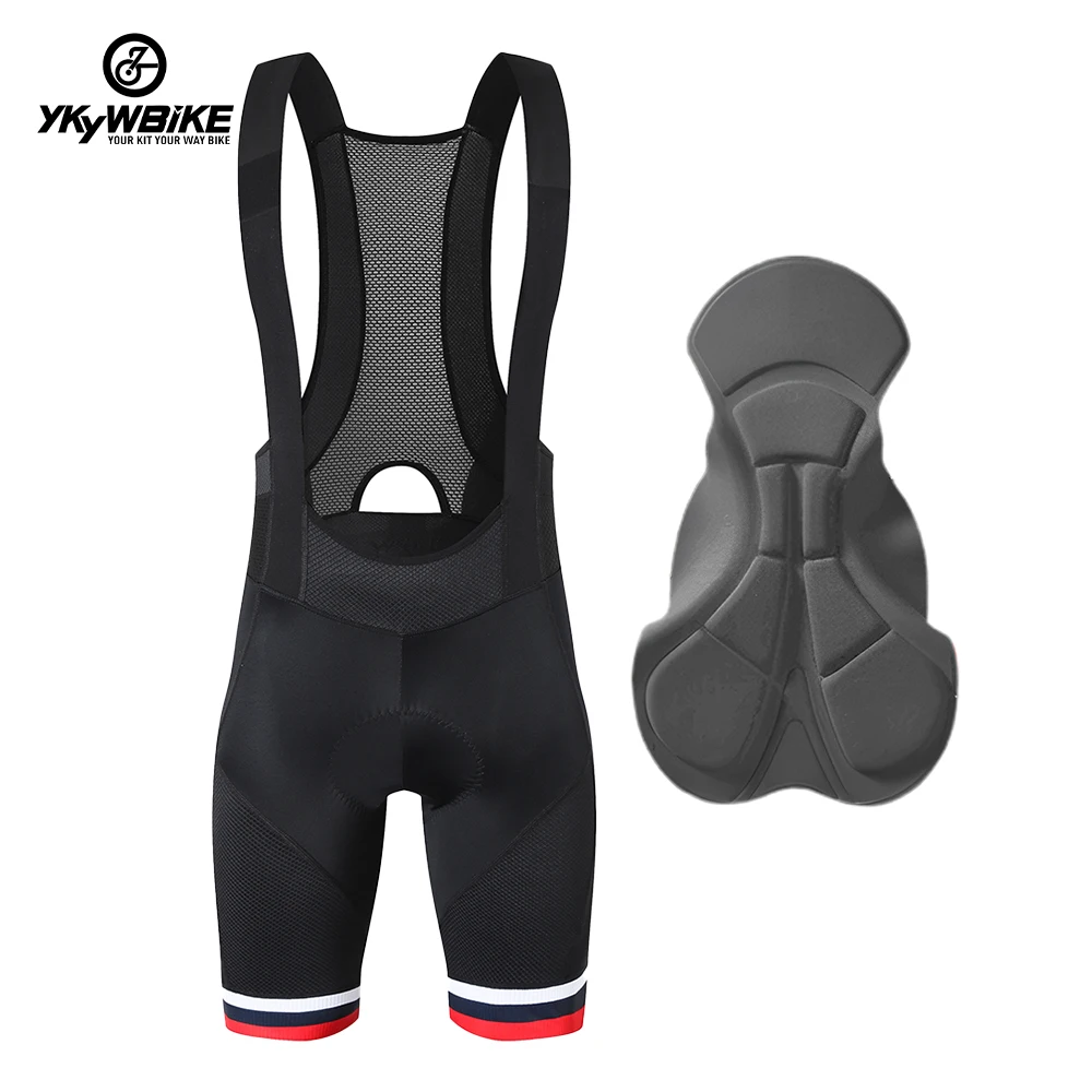 YKYW 2024 Men Cycling Bib Shorts Summer Outdoor Wear Breathable Riding Bike Tight Bicycle Mtb Bib Shorts Bicycle Clothing