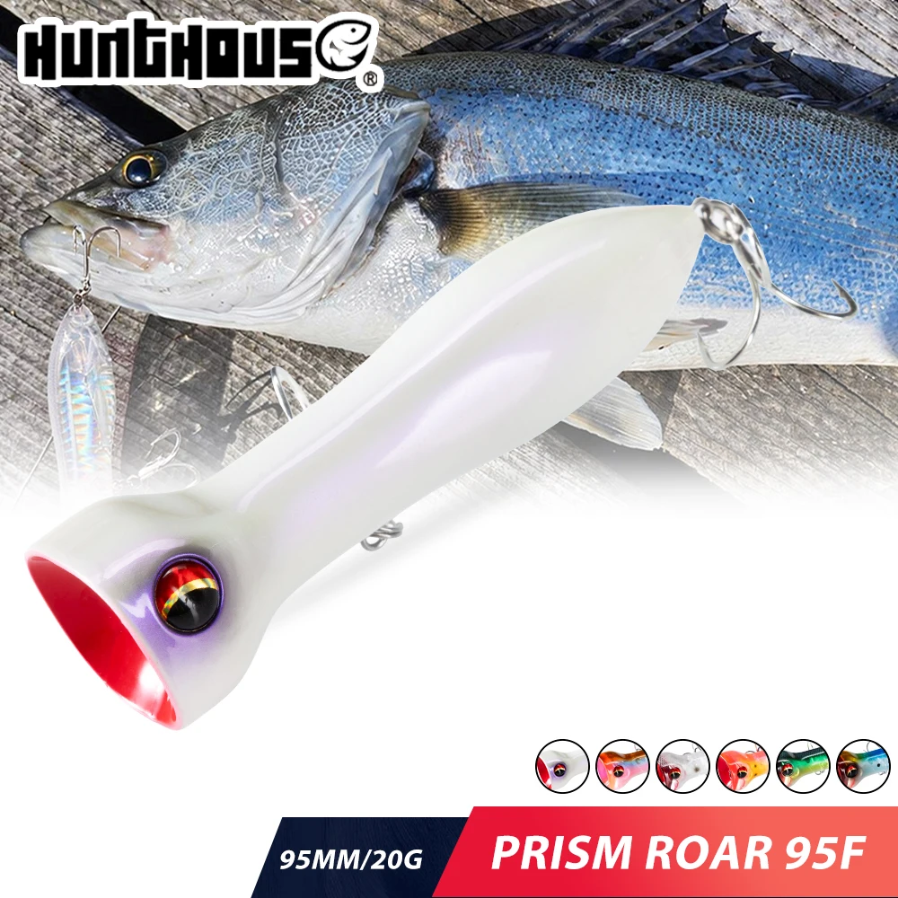 Fishing Lure Popper - 헌트하우스 탑워터 플로팅 포퍼 낚시 미끼