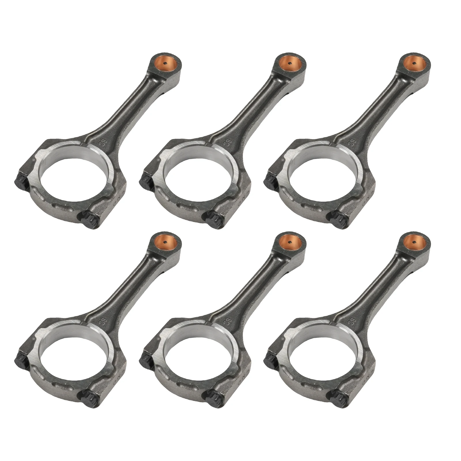 

6PCS 3201-39126 Engine Connecting Rod FOR Toyota 4Runner FJ Cruiser Tacoma Tundra 4.0L 1GRFE 2003-2009