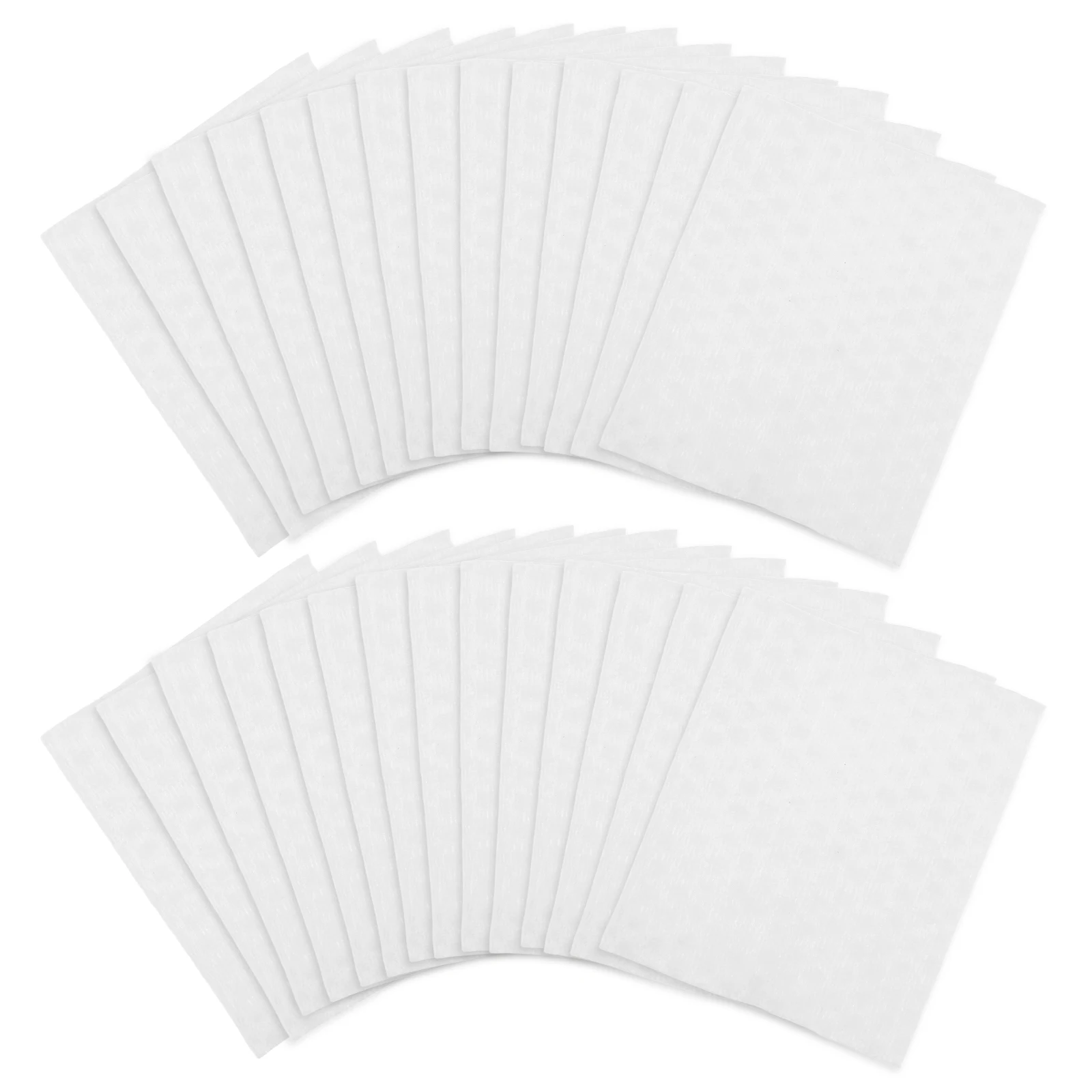 450 stuks wattenschijfjes vierkante pareltextuur dik absorberend puur katoen gezichtsreiniging nagelverzorging droge doek make-up remover nat