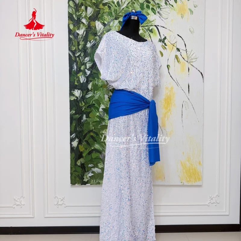 BellyDance Wear for Women's Customize Sequin Robe+Headscarf+Hip
