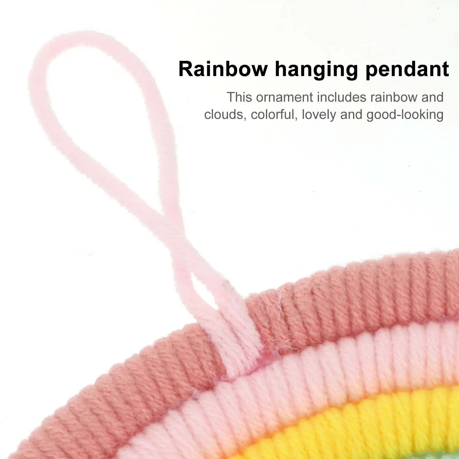 

Room Decorations Cloud Rainbow Ornaments Bedroom Colorful Tapestry Wall Hanging