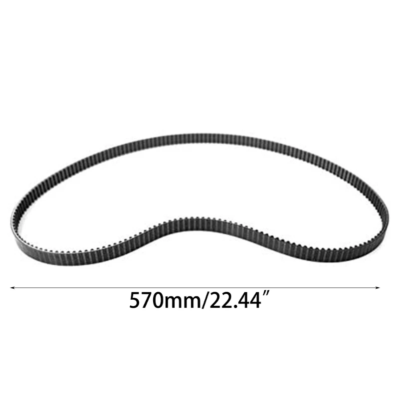 Dây đai truyền động thay thế 190 răng Dây băng tải làm bánh mì 570mm cho máy làm bánh mì 918D