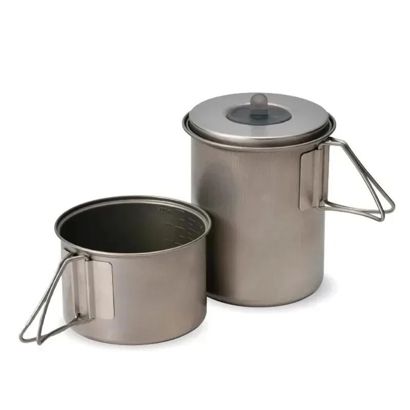 Camping-Picknicktopf im Freien