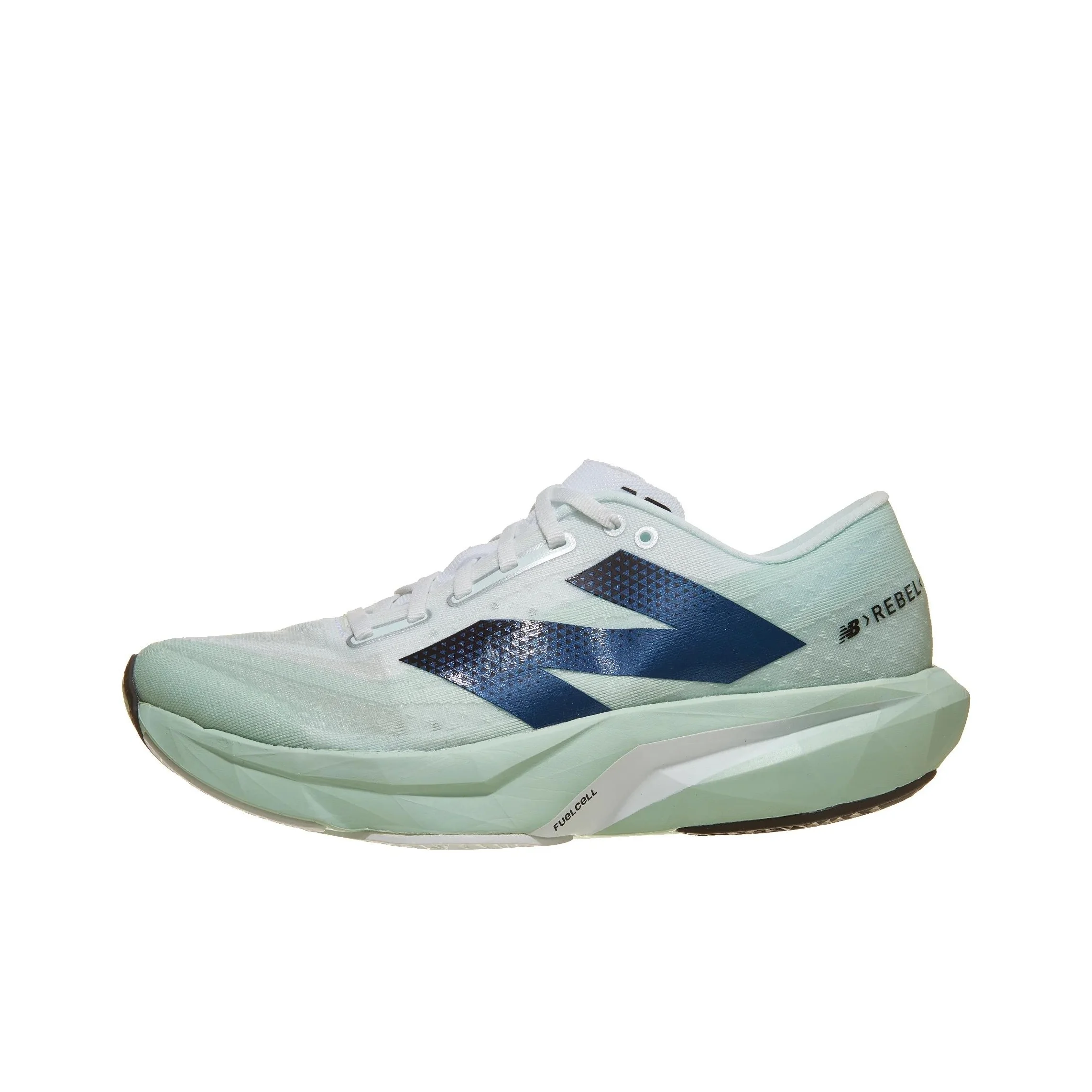 New Balance Rebel V4 Running Shoes Women's Low Top White Green WFCXCA4