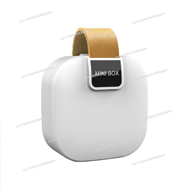 Portable Storage Box Data Cable Charger Multifunctional Mini Storage Bluetooth Headset Clutter Organizer
