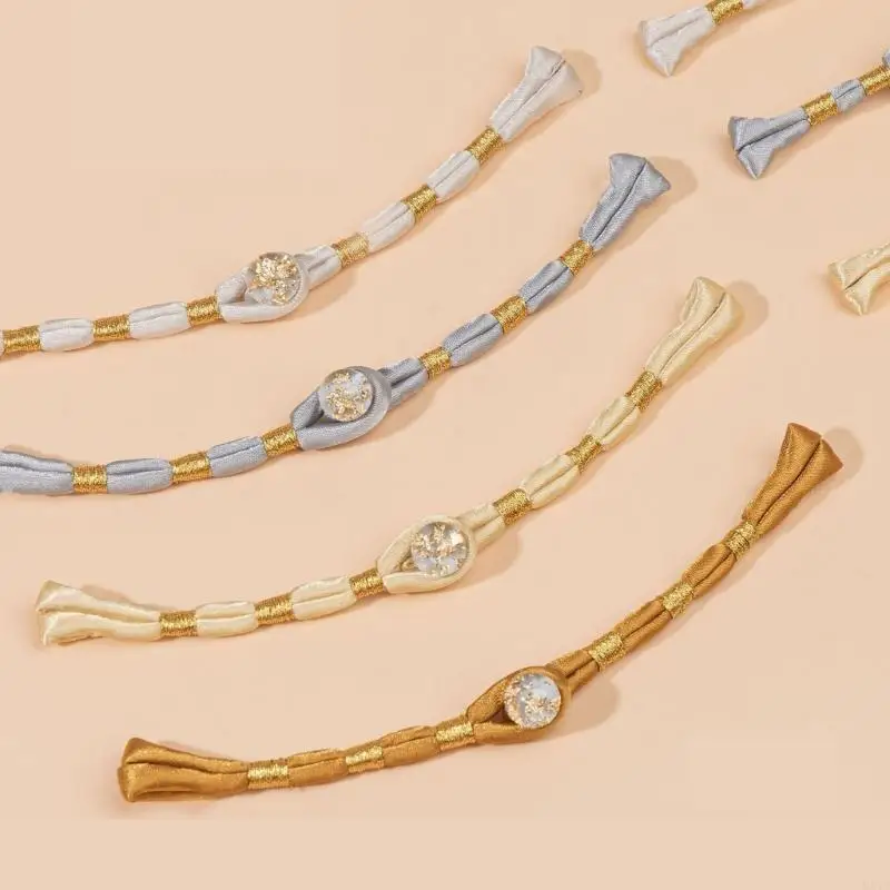 

L5YA традиционная пуговица из бусинки китайское платье аксессуар декоративное закрытие застежки для китайской свадьбы